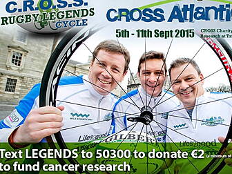 Cross Rugby Legends Cycle to f...